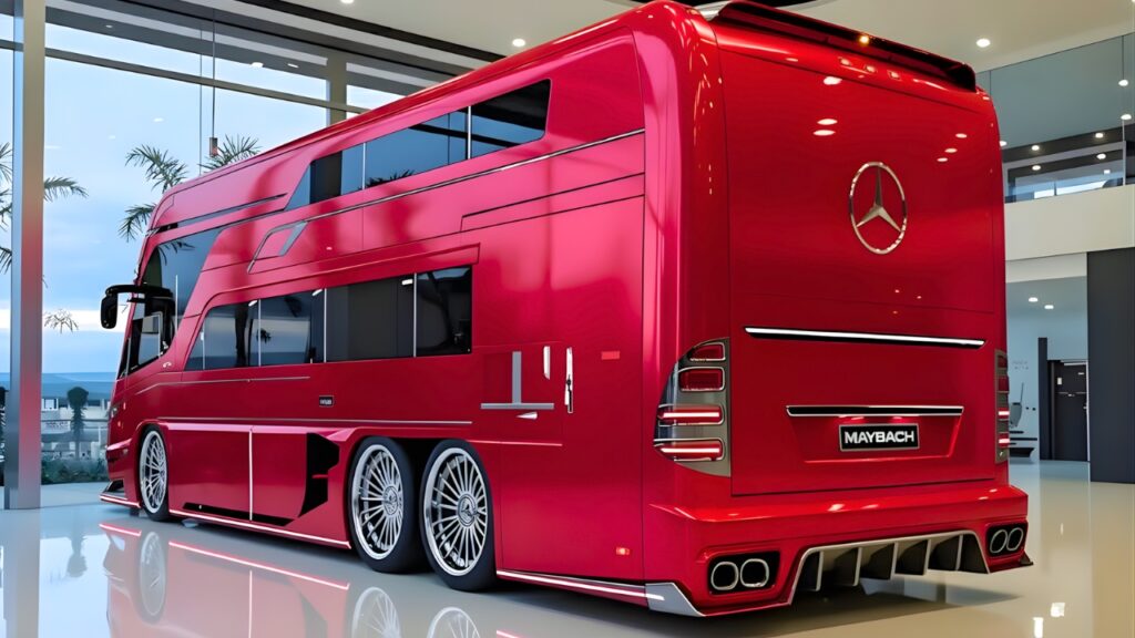 Mercedes Maybach Motorhome Revealed: Ultra-Luxury Travel Suite on Wheels with Next-Gen Technology